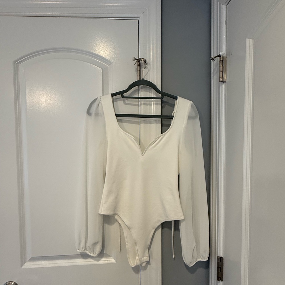 Elegant White Women's Top